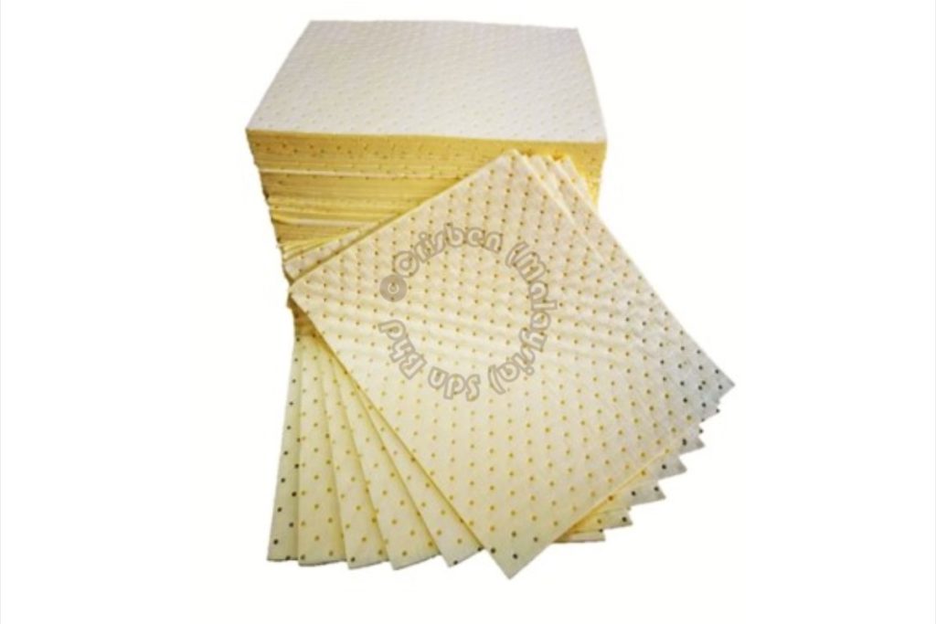 Crisben Hazardous Chemical Absorbent Pads (Dimpled)